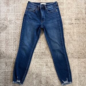 KanCan Dark Blue Ankle Jeans